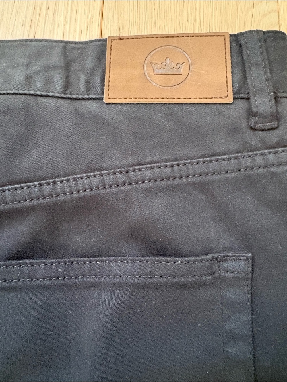 Peter Millar Straight Black Men's Pants - Picture 4 of 5